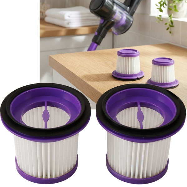 2er-Set HEPA Ersatzfilter für Zyklon Staubsauger CH8303