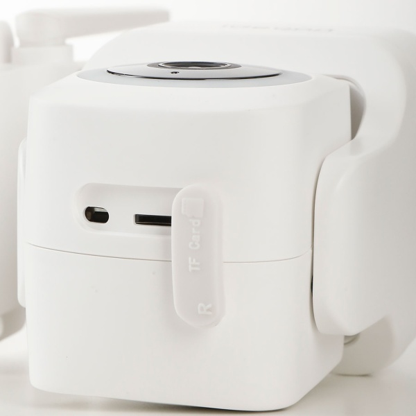 2er-Set Outdoor Überwachungskamera 2K WLAN IP65 Wetterfest: 355 Grad Aussen-Kamera mit Personenerkennung, App, Nachtsicht & Intercom-System