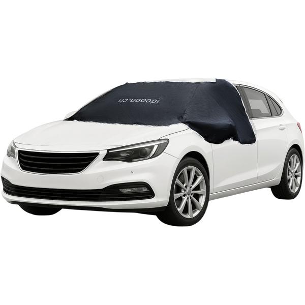 Autoscheibenabdeckung mit Seitenscheibenschutz 270 x 94 cm – Optimaler Schutz vor Eis, Schnee, Hitze, stabile Magnet-Befestigung - Nie mehr Eiskratzen