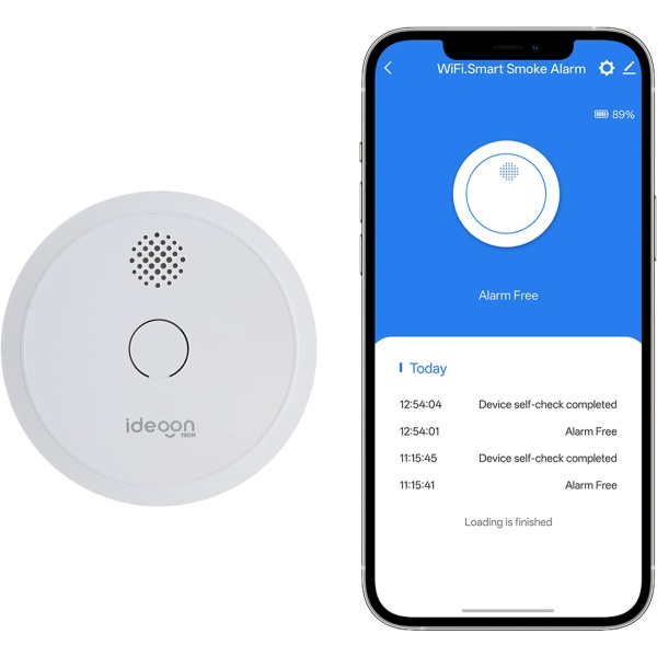 3er Set WLAN Rauchmelder mit App-Benachrichtigung – Smart vernetzter Feuermelder nach EN 14604 mit 85dB Alarm & 5 Jahren CR123A Batterielebensdauer