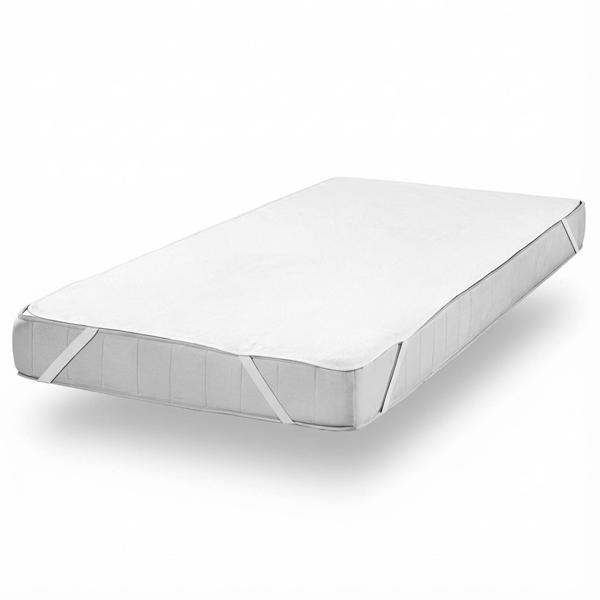 Saugstarke & Waschbare Frottee Spannbettauflage 90x200 cm - Sicherer Nässeschutz & Atmungsaktiver Bezug - Hygienisch, Wasserdicht, Ökonomisch