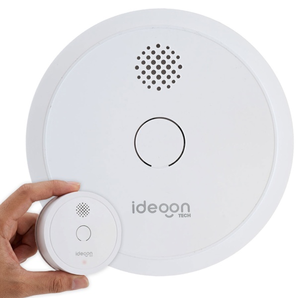4er Set WLAN Rauchmelder mit App-Benachrichtigung – Smart vernetzter Feuermelder nach EN 14604 mit 85dB Alarm & 5 Jahren CR123A Batterielebensdauer