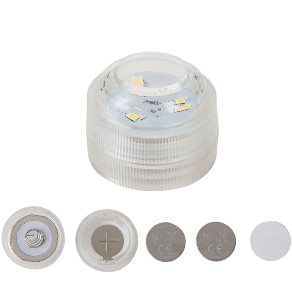 16er-Set LED-Teelichter warmweiss, IP68 wasserdicht für Pool, Badewanne, Dekoschale, Unterwasser-Licht, Garten-Deko - tauchbar & stimmungsvoll