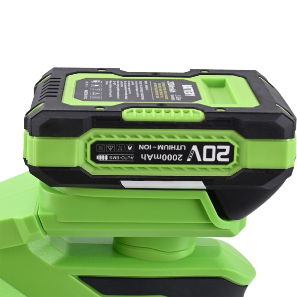 Leistungsstarker 20V Li-Ion Akku 2000mAh für Laubbläser CH9998 - Ersatzakku für Gartenarbeit, Säuberung, Laub, Schnee & Aufpumpen - Top Qualität