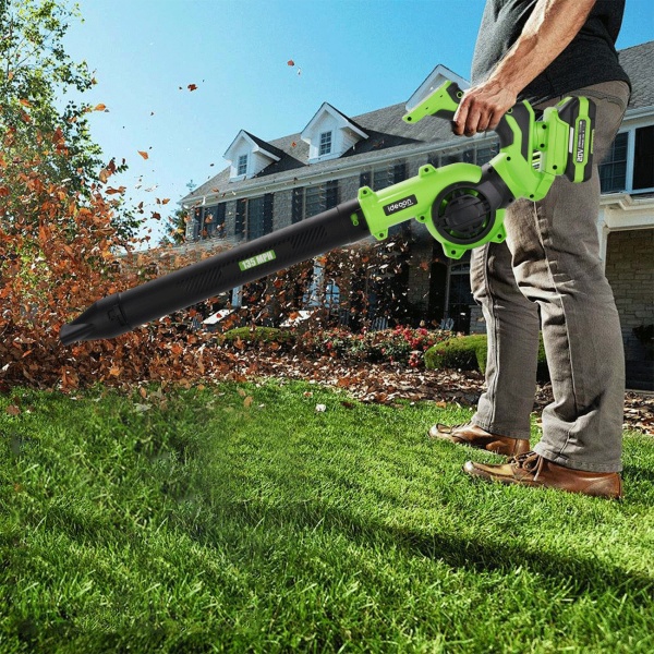 Leistungsstarker 20V Li-Ion Akku 2000mAh für Laubbläser CH9998 - Ersatzakku für Gartenarbeit, Säuberung, Laub, Schnee & Aufpumpen - Top Qualität