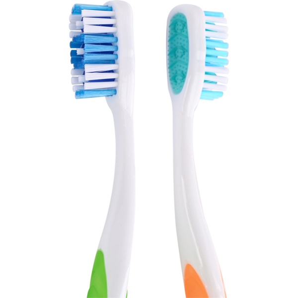 Zahnbürsten 12er-Pack mit Zungenreiniger – Ultra-Soft Handzahnbürsten Set in 4 Farben für die Familie – Rutschfester Griff für optimale Pflege