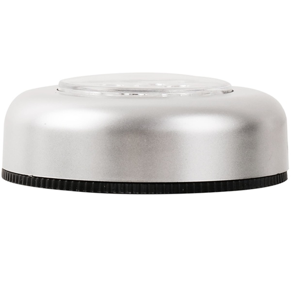 Helle LED-Unterbauleuchten 6er-Set mit Touch-Control, batteriebetriebene Schrankleuchten, selbstklebend - kabellose Push-Lights für Schränke