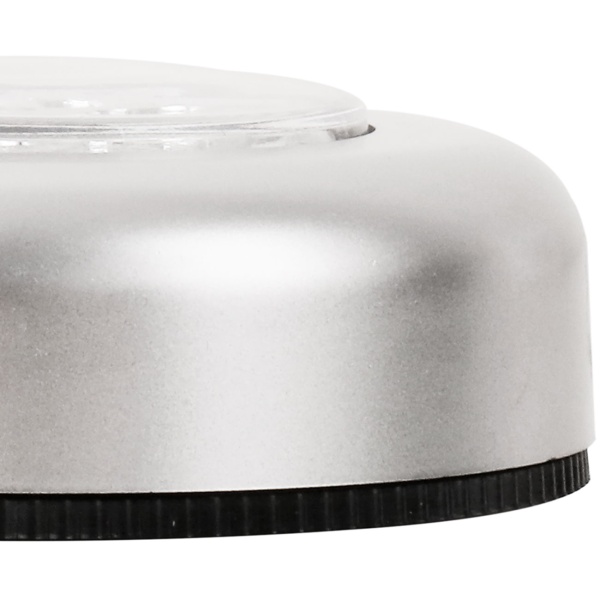 Helle LED-Unterbauleuchten 6er-Set mit Touch-Control, batteriebetriebene Schrankleuchten, selbstklebend - kabellose Push-Lights für Schränke