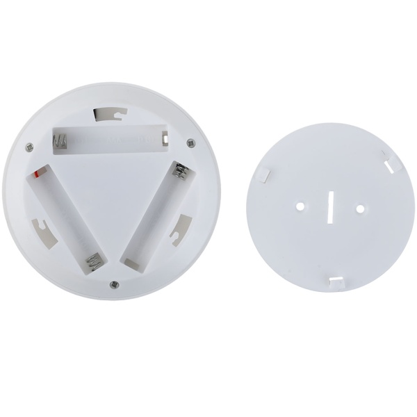 LED Unterbauleuchten 6er Set mit Fernbedienung & Touch - Batteriebetrieben Dimmbar Neutralweiss - Selbstklebende Spotlights mit Timer Ø9x2cm 3W