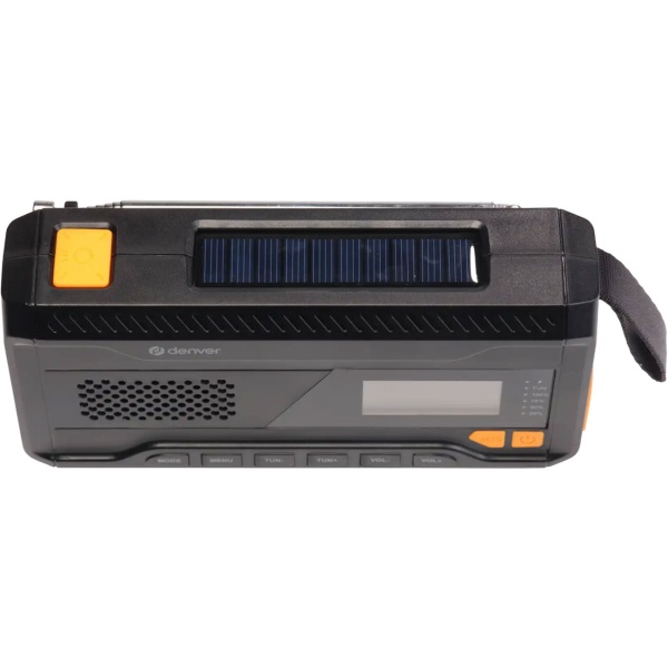 DAB+/FM Solar Kurbelradio mit SOS-Funktion & Warnmeldungen: 2000mAh Powerbank, Taschenlampe, Akku & USB - Ideal für Outdoor, Camping & Vorsorge