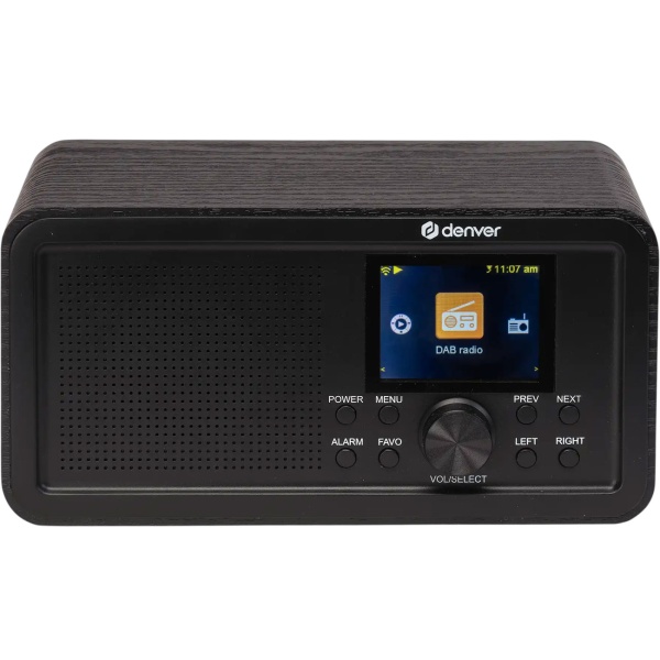 Kompaktes Internetradio: DAB+ Digitalradio, WLAN, Bluetooth 5.0, Küchenradio & Wecker - Kristallklarer Sound, 30.000 Sender, USB-C