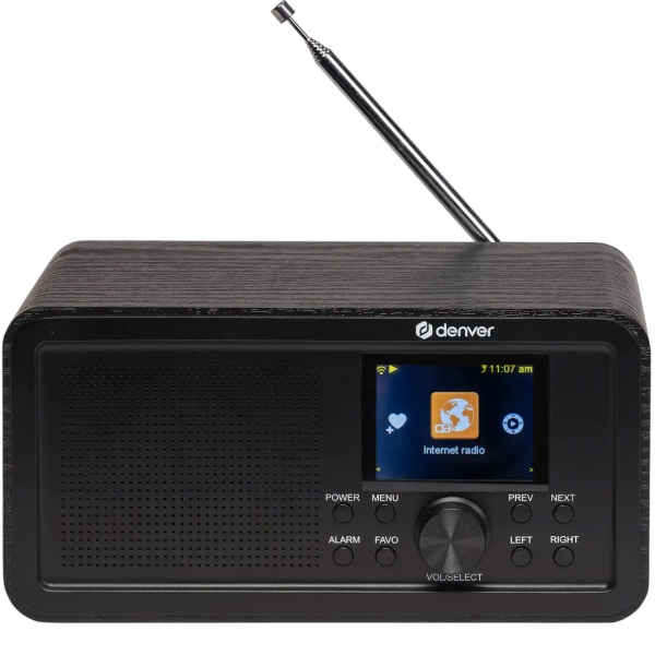 Kompaktes Internetradio: DAB+ Digitalradio, WLAN, Bluetooth 5.0, Küchenradio & Wecker - Kristallklarer Sound, 30.000 Sender, USB-C