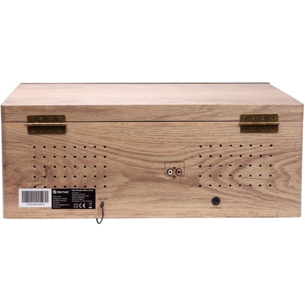 Retro Musikanlage: Plattenspieler, DAB+/FM Radio, CD, Kassette, Bluetooth 5.3 & USB-Recording. Edle Stereoanlage mit 2 x 90W & Fernbedienung