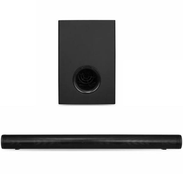 Bluetooth Soundbar mit Subwoofer: 2 x 20 Watt Soundbar & 30 Watt Subwoofer - TV-Lautsprecher & Heimkino System - HDMI ARC, USB, AUX, Wand-Montage 