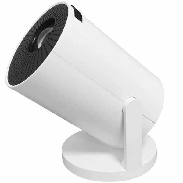 Kompakter Heimkino Beamer inkl. Fernbedienung: Projektor 120 Zoll HD, Bluetooth, HDMI, AUX & USB - Perfekt fürs Gaming, Filme & Präsentationen