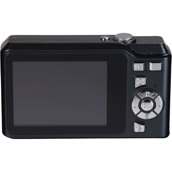 Digitalkamera 48MP Full HD 1080p Video & 5 Megapixel CMOS-Sensor, Schwarz; Kompaktkamera fur Reisen & Vlogging - Gestochen scharfe Fotos & Videos 