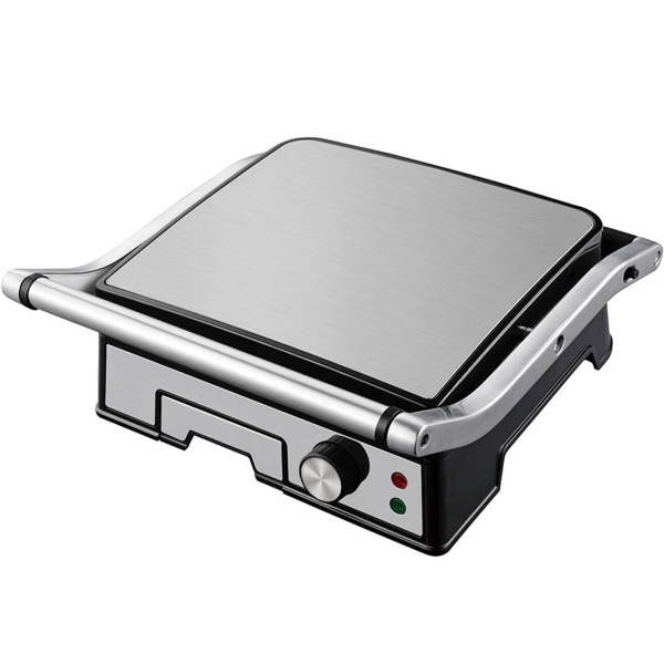 Leistungsstarker Kontaktgrill mit 2000W und Antihaftbeschichtung – Ideal als praktischer Tischgrill für saftige Steaks und Sandwiches