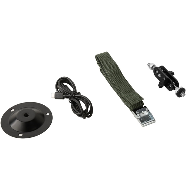 4K-UHD-Wildkamera mit 2 PIR Bewegungsmeldern, Smartphone Live Übertragung, Nachtsicht mit 42 IR LEDs, Farbmonitor, WLAN, Stand-by 8 Monate, IP65