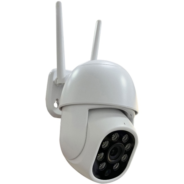 Profi Mini Überwachungskamera-Set: Scharfe 3MP HD Aussen-Kamera mit Touchscreen-Monitor, smarter App, 355° Rotation, 2-Wege Audio & starker Nachtsicht