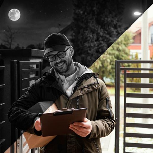 WLAN Türspion mit Kamera, 3MP Video, 4,3 Zoll LCD Display, Klingel, Nachtsicht, Bewegungsmelder, Türsprechanlage mit 2-Wege-Audio