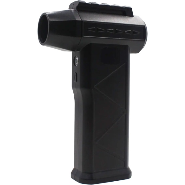 Akku Handgebläse 110.000 U/min, starker Mini Laubbläser mit USB-C & LED, 6000mAh Air Duster Staubgebläse für PC, Auto, Tastatur Reinigung, u.v.m.