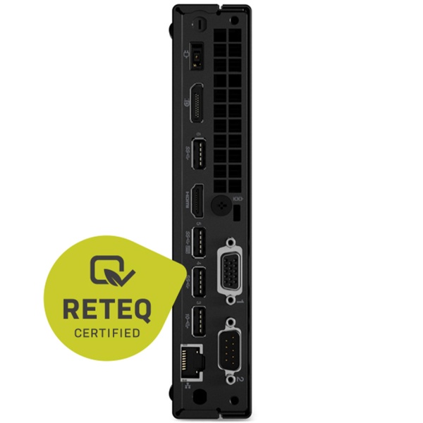 Lenovo ThinkCentre M70Q DU, Mini-PC, Intel Core i5 Gen. 10, 16GB RAM, 2TB SSD - Professionell generalüberholter Computer
