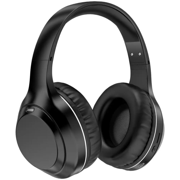 Bluetooth 5.3 Headset: ANC Funk Kopfhörer, 20h Akku, HiFi Sound, MicroSD & AUX, für Sport & Office, kräftiger Bass, Over-Ear Design