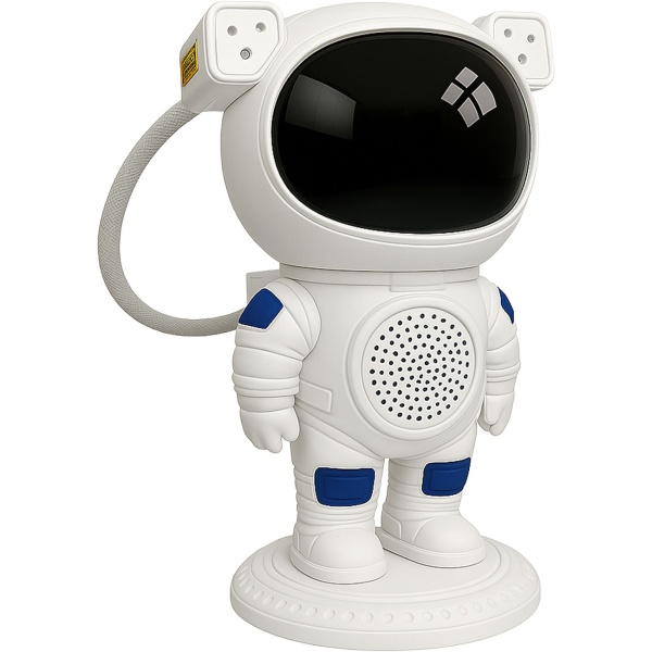 Sternenhimmel Projektor Astronaut mit Bluetooth Lautsprecher, Galaxy Projektor mit 14 Farbeffekten, Fernbedienung & Timer, Nachtlicht für Schlafzimmer