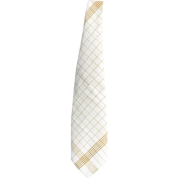 20er-Set Geschirrtücher aus 100% Baumwolle, 50x70 cm - Gelb Kariert - Saugstarke Küchentücher für Haushalt & Gastro, Oeko-Tex, Premium Abtrockentücher