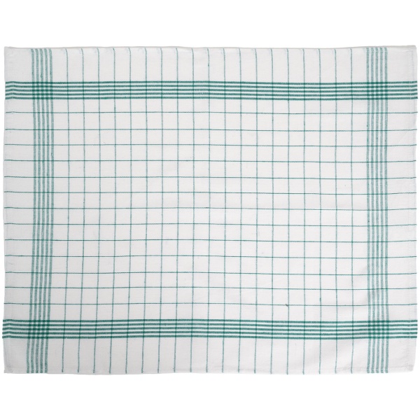 10er-Set Geschirrtücher aus 100% Baumwolle, 50x70 cm - Grün Kariert - Saugstarke Küchentücher für Haushalt & Gastro, Oeko-Tex, Premium Abtrockentücher