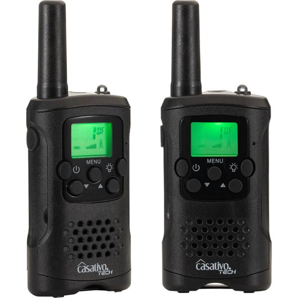 Walkie Talkie, 4er-Set PMR-Funkgerät mit VOX, Taschenlampe, 10km Reichweite, 8 Kanäle, für Abenteuer, Camping und Wandern, für Erwachsene und Kinder