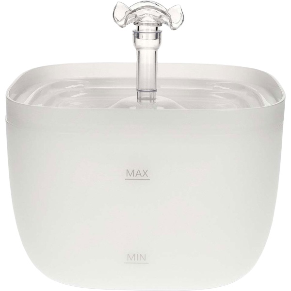 Trinkbrunnen für Hunde & Katzen, 2L, Ultra-Leise Pumpe, 4-fach Filter, LED-Licht, BPA-frei, Wasserautomat mit 360 Grad Wasserfall-Design, Katzenbrunnen 