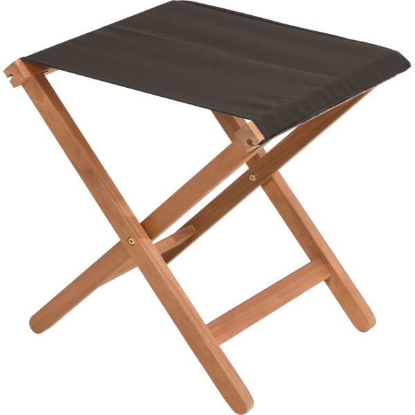 2er-Set Komfortabler Klapphocker aus Holz – Wetterfester Gartenhocker & Camping Hocker klappbar – Stabiler Falthocker für Grillpartys, Camping und Angeln
