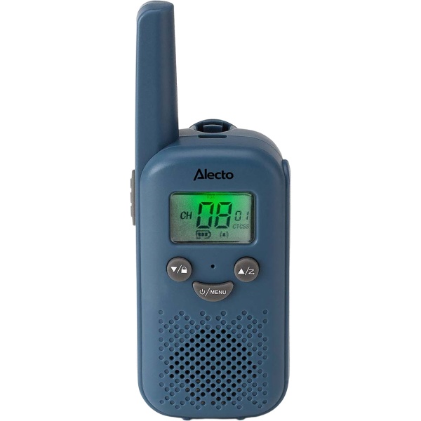 Starkes Walkie Talkie Set 2 Stück, Funkgerät für Outdoor, Wandern & Sport, 6 km Reichweite, USB-C Akku, lange Standby-Zeit, VOX & Display