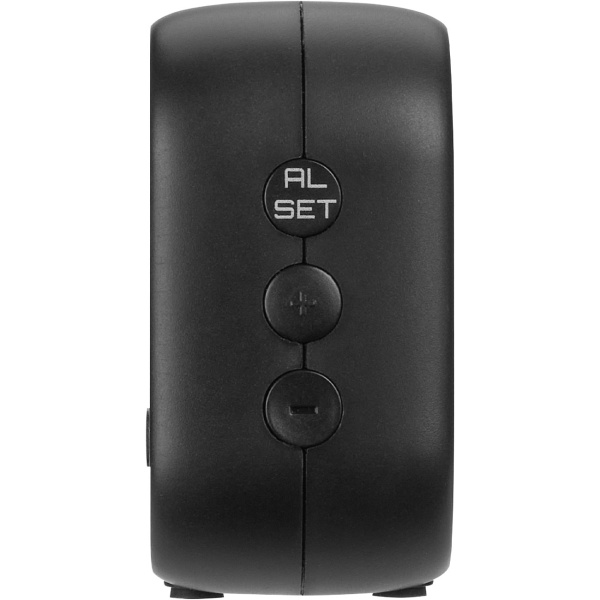 Digitalwecker mit LCD & LED Anzeige - Akku Tischuhr mit Lichtsensor & Snooze - USB aufladbar - Modernes Design für Schlafzimmer & Büro - 13,2cm