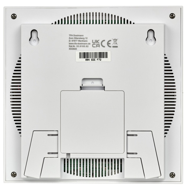 Profi WLAN Funk-Wetterstation mit Wetter.com Vorhersage & TFA.me, Warnfunktion, Uhrzeit & Datum - präzise Aussensensoren, digitales Thermo-Hygrometer