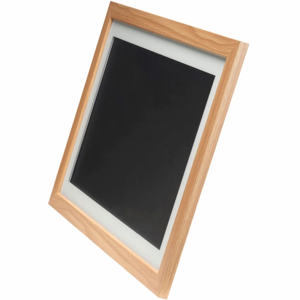 Eleganter 21,5" Digitaler Bilderrahmen mit WLAN, Full HD IPS Touchscreen, Frameo App, 32GB Speicher & MDF-Holzrahmen, VESA-kompatibel