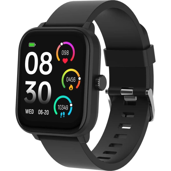 Wasserdichte GPS Smartwatch mit Telefonfunktion, Schwarz: Messen Sie Herzfrequenz & Blutsauerstoff präzise - Top Fitnessuhr für Sport & Alltag