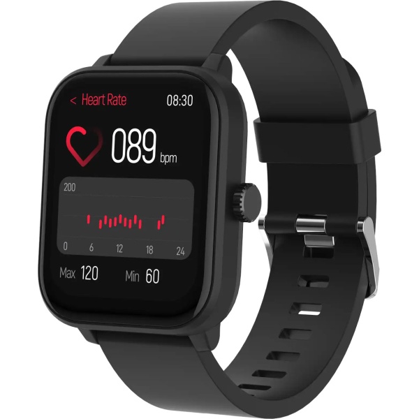 Wasserdichte GPS Smartwatch mit Telefonfunktion, Schwarz: Messen Sie Herzfrequenz & Blutsauerstoff präzise - Top Fitnessuhr für Sport & Alltag