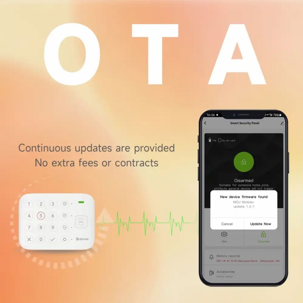 Smart Home 4G Alarmanlage: WLAN Funk Alarmsystem mit App, Alexa & Google Assistant kompatibel, inkl. Bewegungsmelder & Türsensor