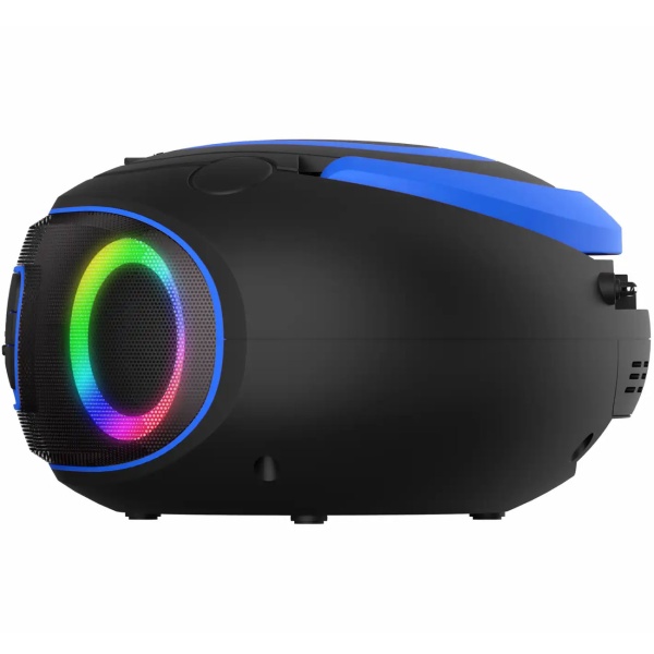 Boombox mit DAB+/FM-Radio, Bluetooth-Funktion, USB, CD-Player & AUX-Eingang, blau  – Ihr perfekter Begleiter für Musikgenuss