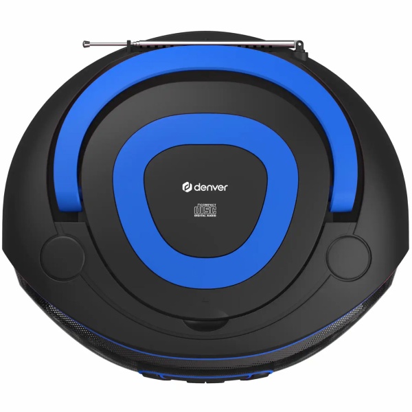 Boombox mit DAB+/FM-Radio, Bluetooth-Funktion, USB, CD-Player & AUX-Eingang, blau  – Ihr perfekter Begleiter für Musikgenuss