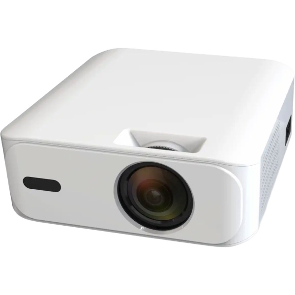 4K Heimkino Beamer mit 400 ANSI Lumen & Native WQHD, 8000:1 Kontrast, bis 180 Zoll Projektion, inkl. HDMI & HDMI-auf-USB-C-Kabel
