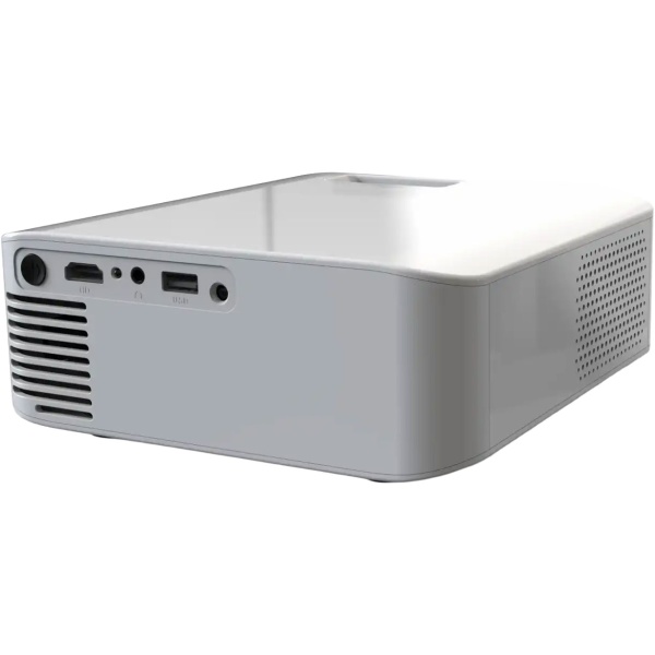 4K Heimkino Beamer mit 400 ANSI Lumen & Native WQHD, 8000:1 Kontrast, bis 180 Zoll Projektion, inkl. HDMI & HDMI-auf-USB-C-Kabel