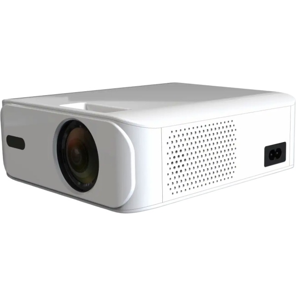 4K Heimkino Beamer mit 400 ANSI Lumen & Native WQHD, 8000:1 Kontrast, bis 180 Zoll Projektion, inkl. HDMI & HDMI-auf-USB-C-Kabel