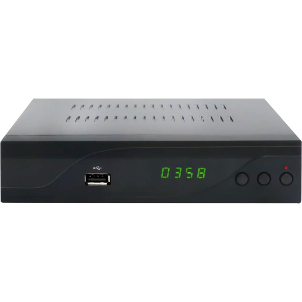 HD DVB-C Kabel Receiver mit PVR Aufnahmefunktion, HDMI, Scart, USB 2.0, EPG, Mediaplayer, Full HD 1080p Set-Top-Box für freie digitale Kabel-Sender