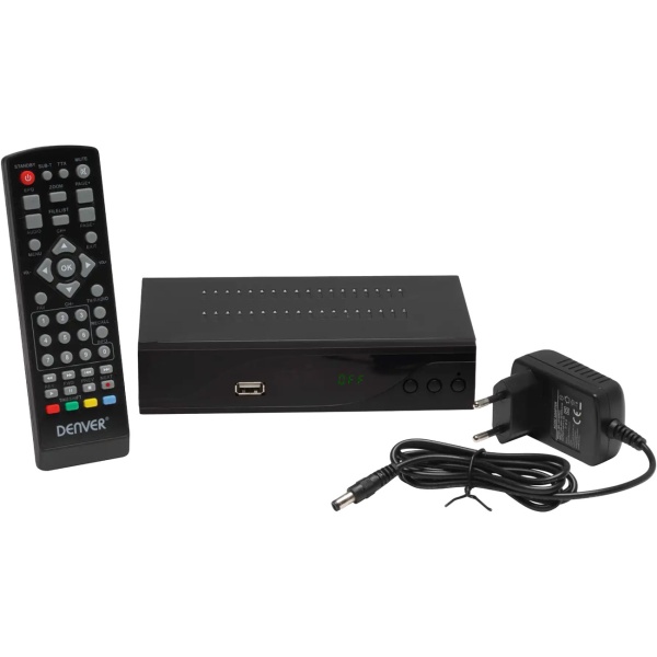 HD DVB-C Kabel Receiver mit PVR Aufnahmefunktion, HDMI, Scart, USB 2.0, EPG, Mediaplayer, Full HD 1080p Set-Top-Box für freie digitale Kabel-Sender