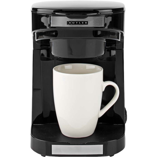 Kompakte Filter-Kaffeemaschine mit Abschalt-Automatik, inkl. 2 Tassen – ideal für Zuhause & Büro, aromatischer Kaffeegenuss, 450 W, platzsparend