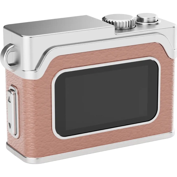 Mini Full HD Digitalkamera als Schlüsselanhänger, 3,1 x 4,8 x 2,15 cm, Rosa: Süsse Retro-Kamera für Kinder & Reisen. 12MP Fotos & 1080P Videos 
