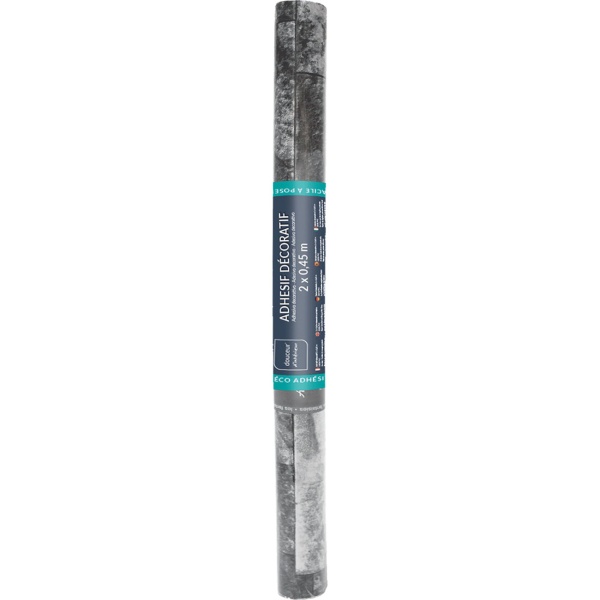 Stilvolle Klebefolie in Backsteinoptik, grau – Hochwertige Dekofolie, selbstklebend, 45cmx200cm